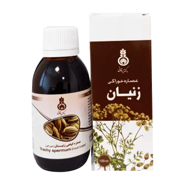 عصاره خوراکی زنیان 120 میلی لیتر دکتر زرقانی